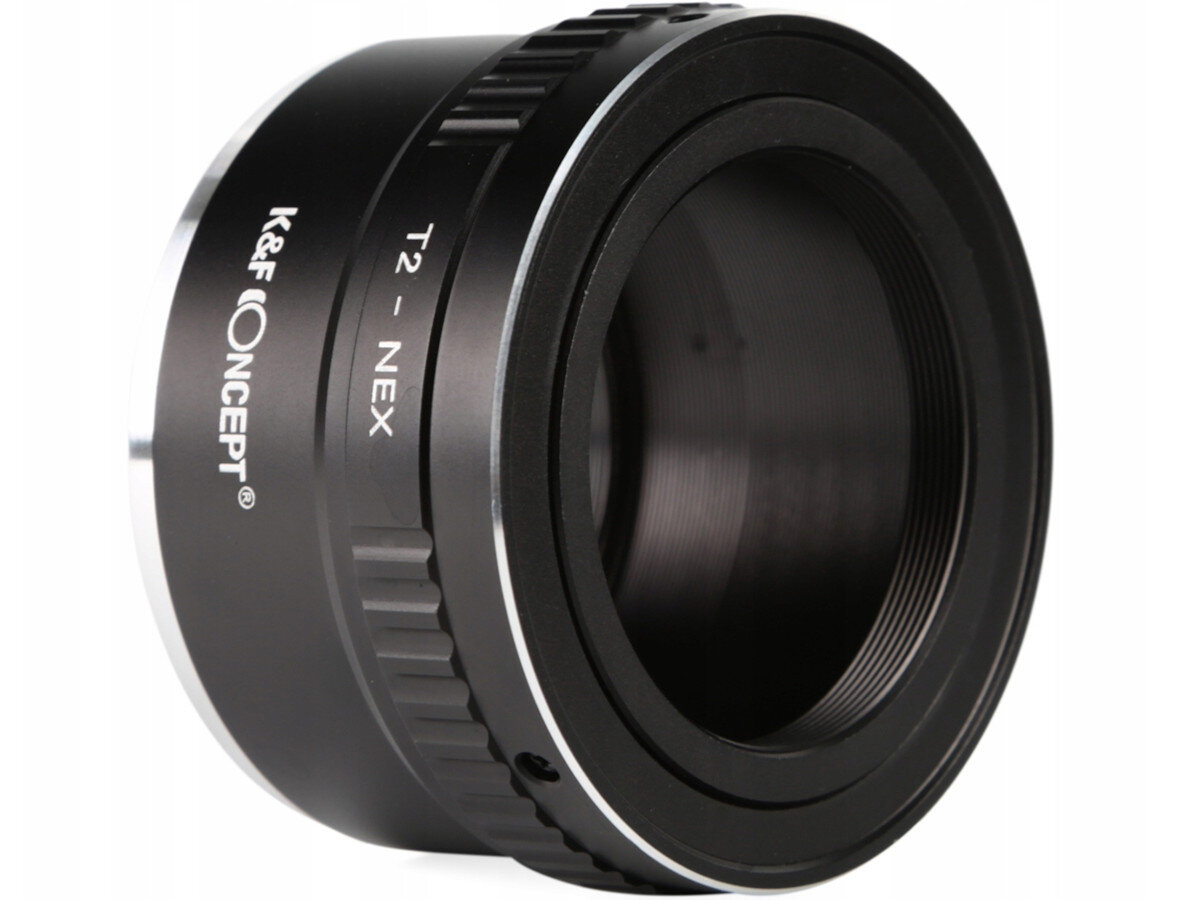 Adapter K&F CONCEPT KF06.252 T2-NEX brak pogorszenia jakosci