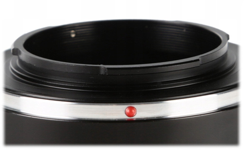 Adapter K&F CONCEPT KF06.249 T2-M4/3 sposob montowania