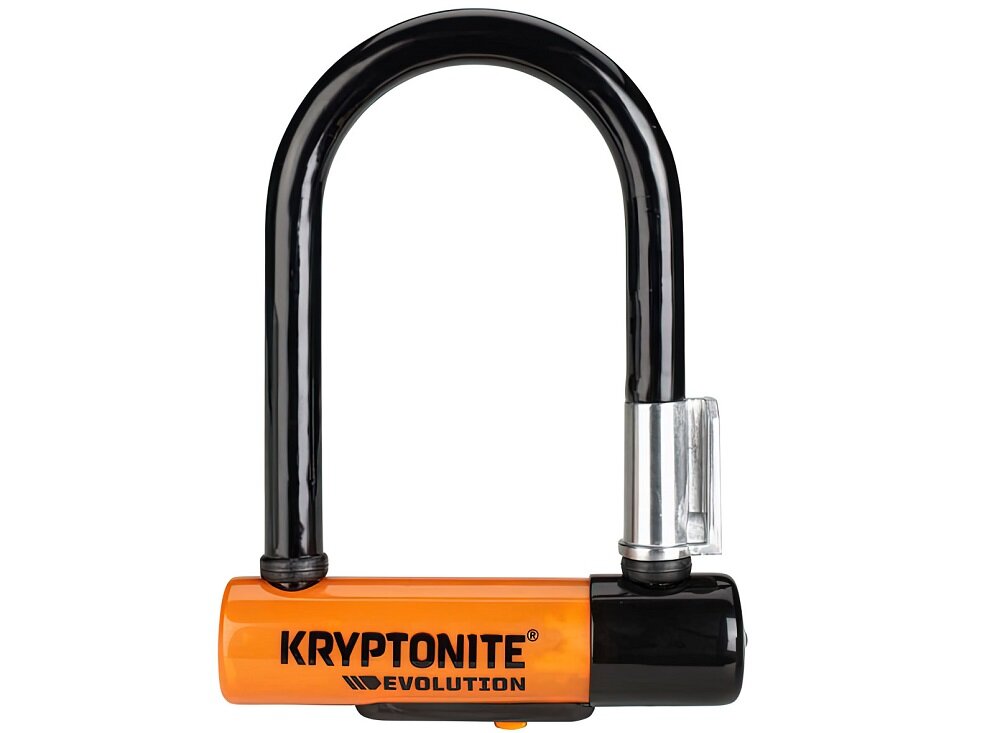 Zapięcie rowerowe KRYPTONITE Evolution Mini-5 U-lock Czarno-pomarańczowy - duza ilosc miejsca