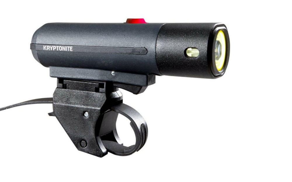 KRYPTONITE lampka rowerowa wyposażenie rower komfort jazda bezpieczeństwo wycieczka zmrok oświetlenie droga