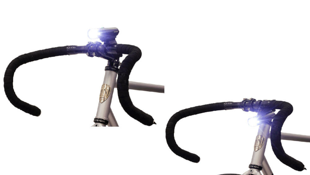 KRYPTONITE lampka diody led przypinanie kierownica montaż szybki łatwy oszczędzanie energia światła zasilanie akumulatorowe kabel