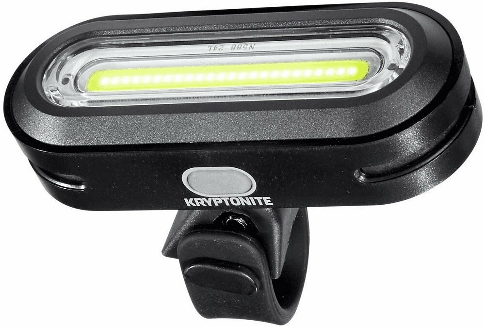 Zestaw lampek rowerowych KRYPTONITE Alley F150 - Avenue R75 - wskaznik baterii 