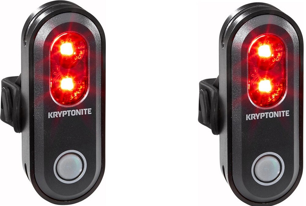Zestaw lampek rowerowych KRYPTONITE Street F500 - Avenue R45 - 4 tryby pracy