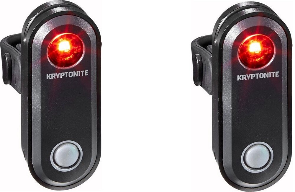 Zestaw lampek rowerowych KRYPTONITE Street F150 - Avenue R30 - trwalosc