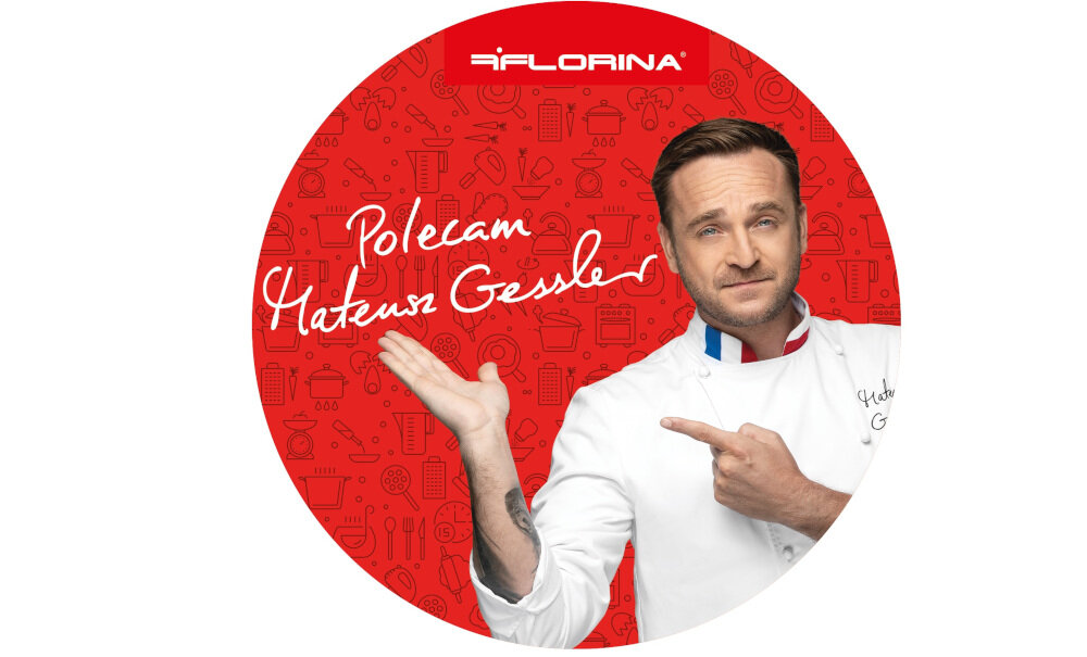Patelnia FLORINA Silver Perfetto florina marka polecenie mateusz gessler