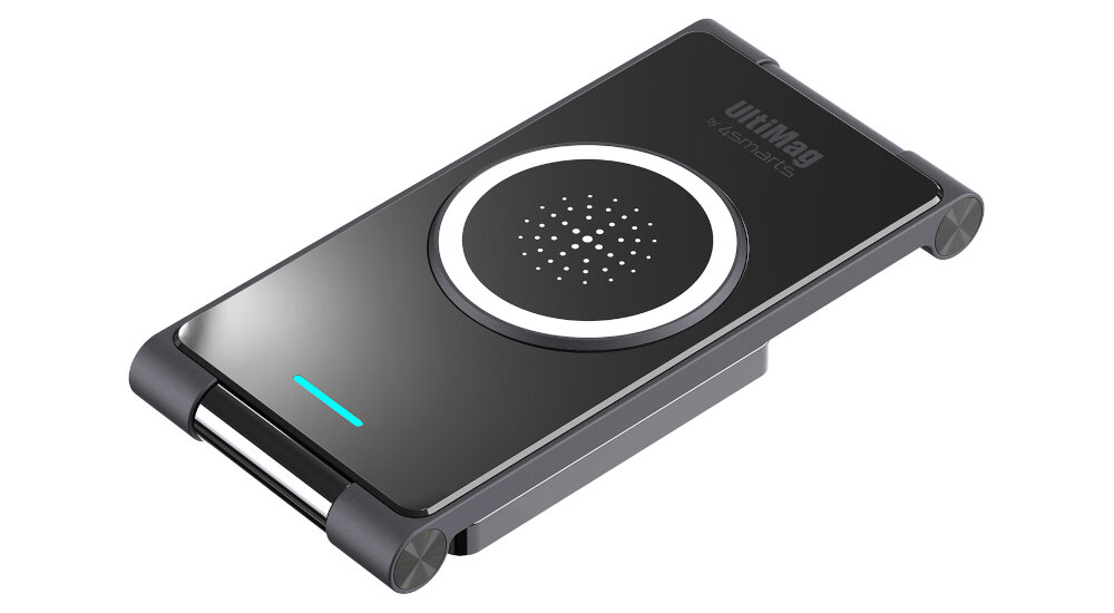 Ładowarka indukcyjna 4SMARTS Ultimag Triofold 4S496242 22.5W Czarny funkcja stojaka