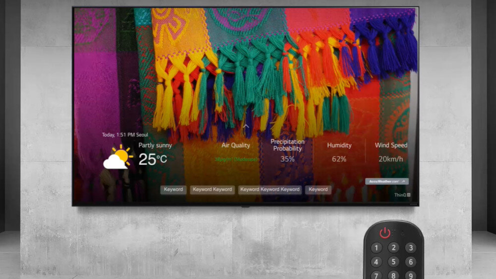 Телевізор LG NANO763QA - thinq