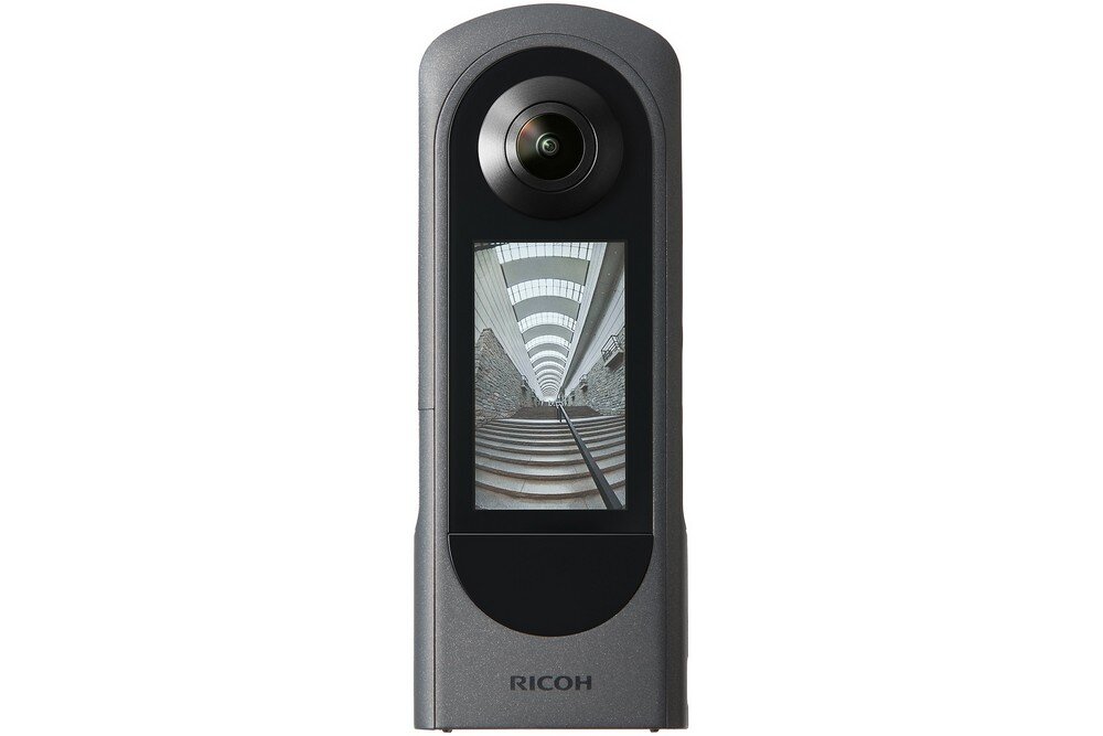 Kamera 360 RICOH Theta X sport montaż nagrywanie stabilizacja montaż edycja filtry ostrość śledzenie tryby bateria akumulator zasilanie ładowanie rozdzielczość filmy obudowa odporność wielkość łączność sterowanie