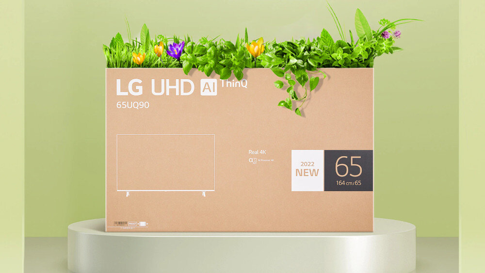 Telewizor LG UQ90003LA  - opakowanie