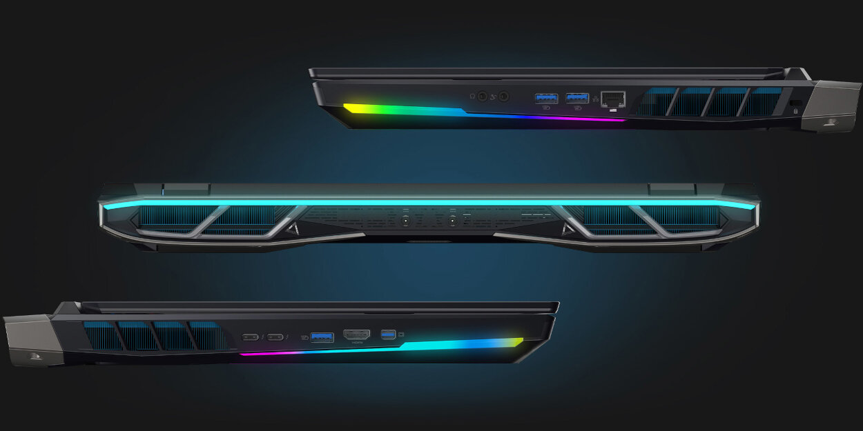 Laptop ACER Predator Helios 500 17.3 IPS 165Hz i7-11800H 16GB SSD 1TB GeForce RTX3070 Windows 10 Home Mnóstwo wejść i portów