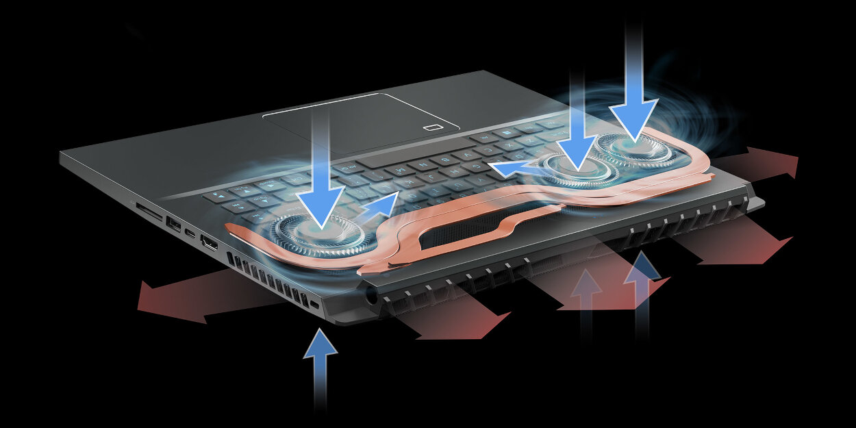 Laptop ACER Predator Helios 500 17.3 IPS 165Hz i7-11800H 16GB SSD 1TB GeForce RTX3070 Windows 10 Home VORTEX FLOW