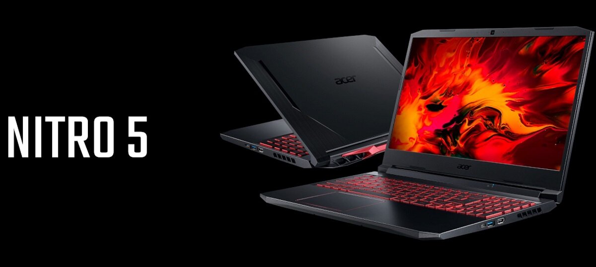 Laptop ACER Nitro 5 AN515-57 Zapewni Ci wszystko, czego potrzebujesz, aby pozbyć się internetowych rywali Pozwoli Ci dostrzec każdy szczegół podczas gry
