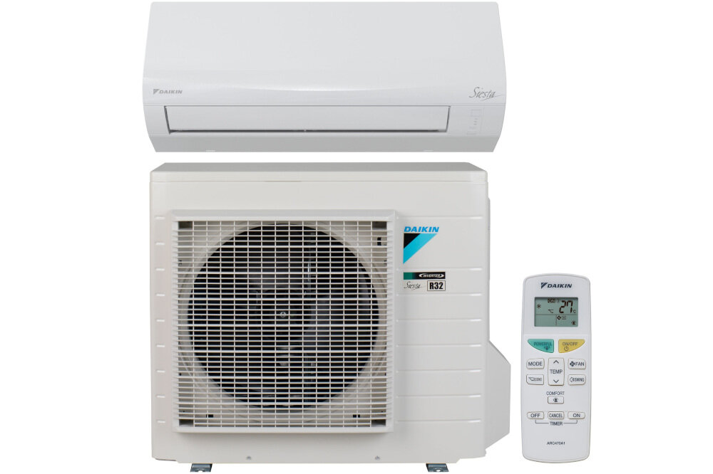 Klimatyzator DAIKIN Split Sensira Siesta 3,5 KW z montazem zestaw akcesoria komplet wyposazenie