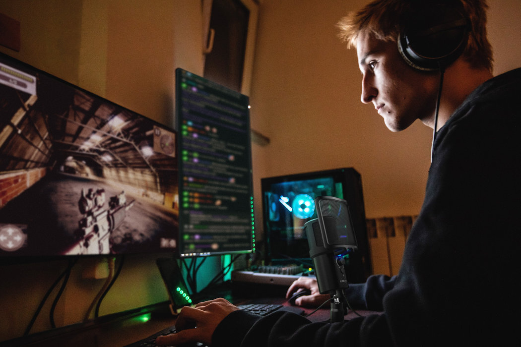 Mikrofon CREATIVE Live Mic M3 monitorowanie w czasie rzeczywistym słuchawki