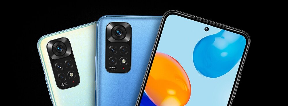 Smartfon XIAOMI Redmi Note 11 ekran procesor ram pamięć aparat bateria pojemność rozdzielczość głośniki
