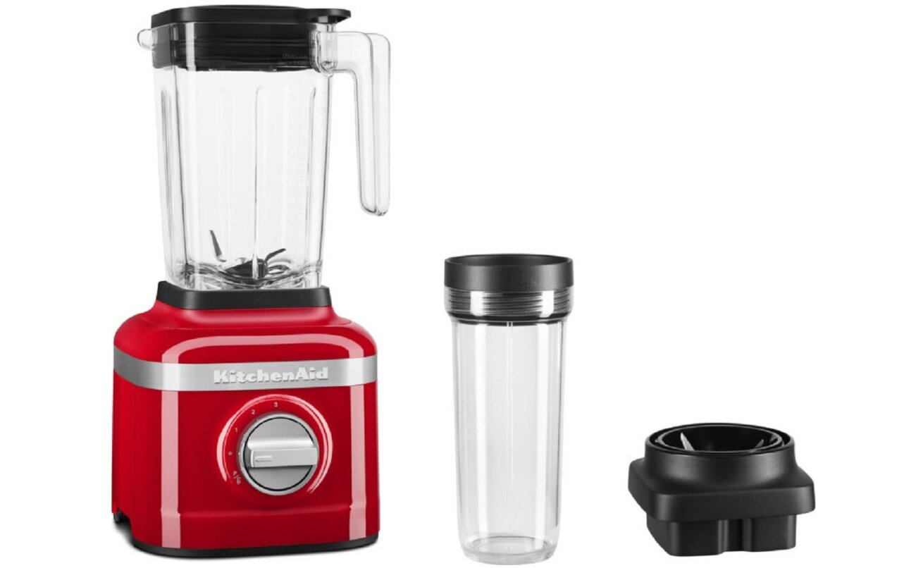 Blender kielichowy KITCHENAID 5KSB1330EER czerwony zestaw akcesoria komplet wyposazenie