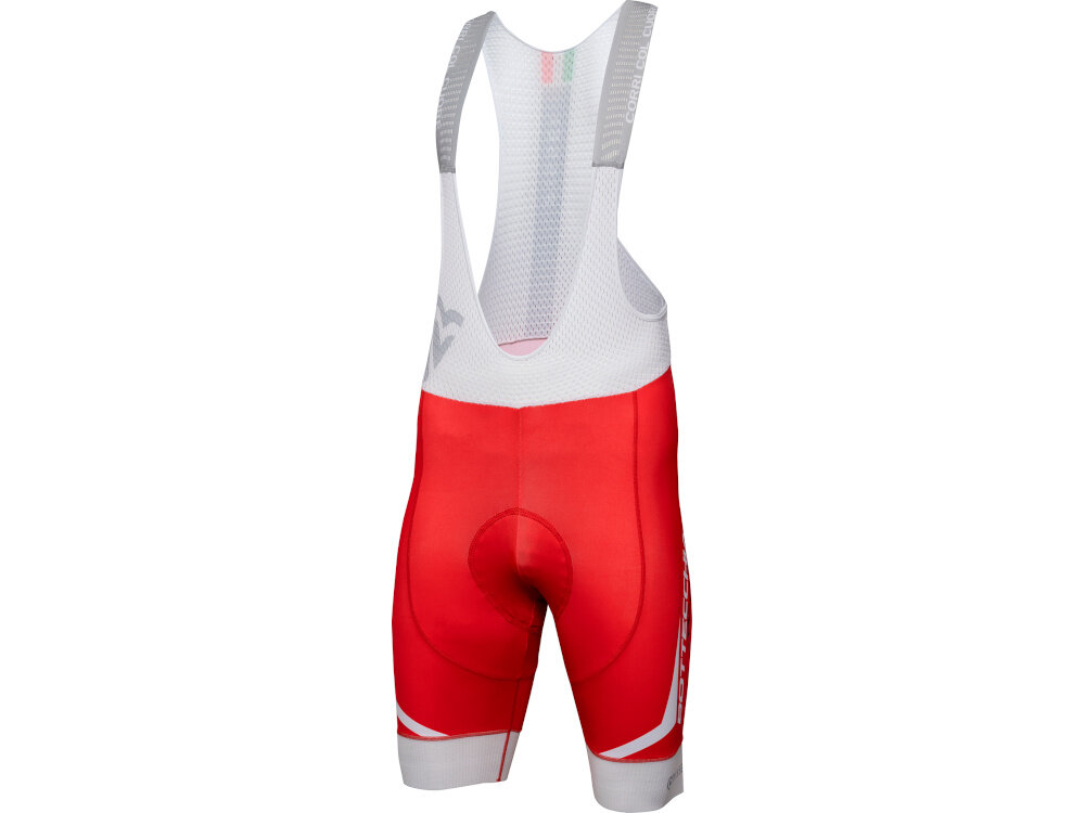 Spodenki rowerowe BOTTECCHIA Pro rozmiar L spodenki widoczne od przodu wygodna jazda na rowerze komfort aerodynamika dopasowanie
