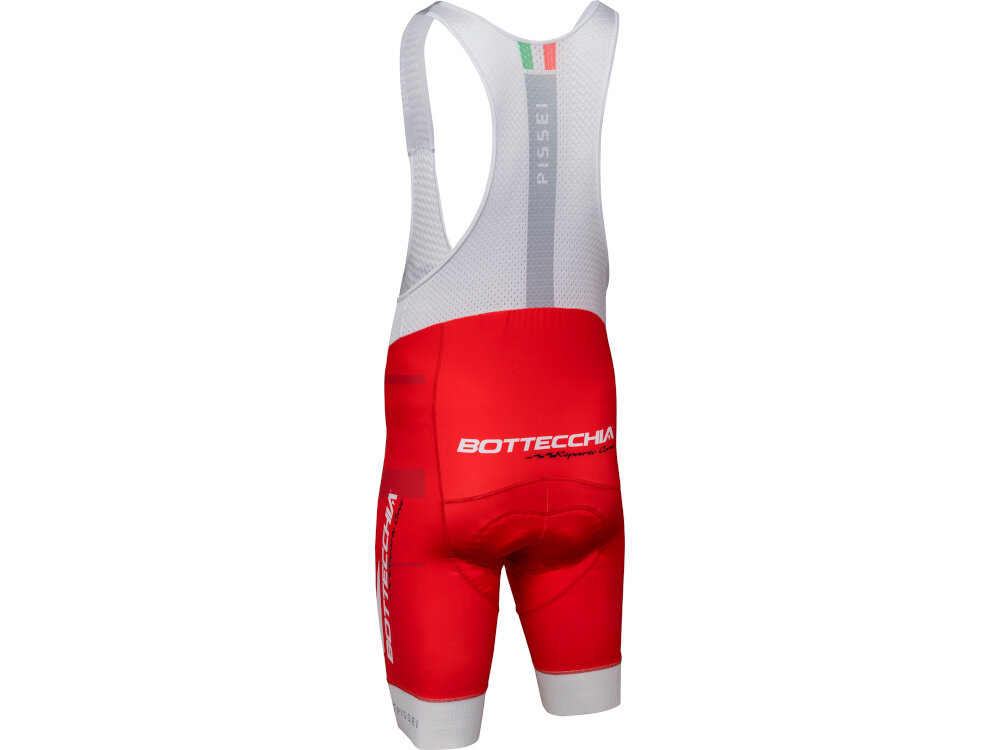 Spodenki rowerowe BOTTECCHIA Pro rozmiar L spodenki widoczne od tyłu komfort swoboda ruchów przylegający krój elastyczne materiały wkładka oddychający materiał
