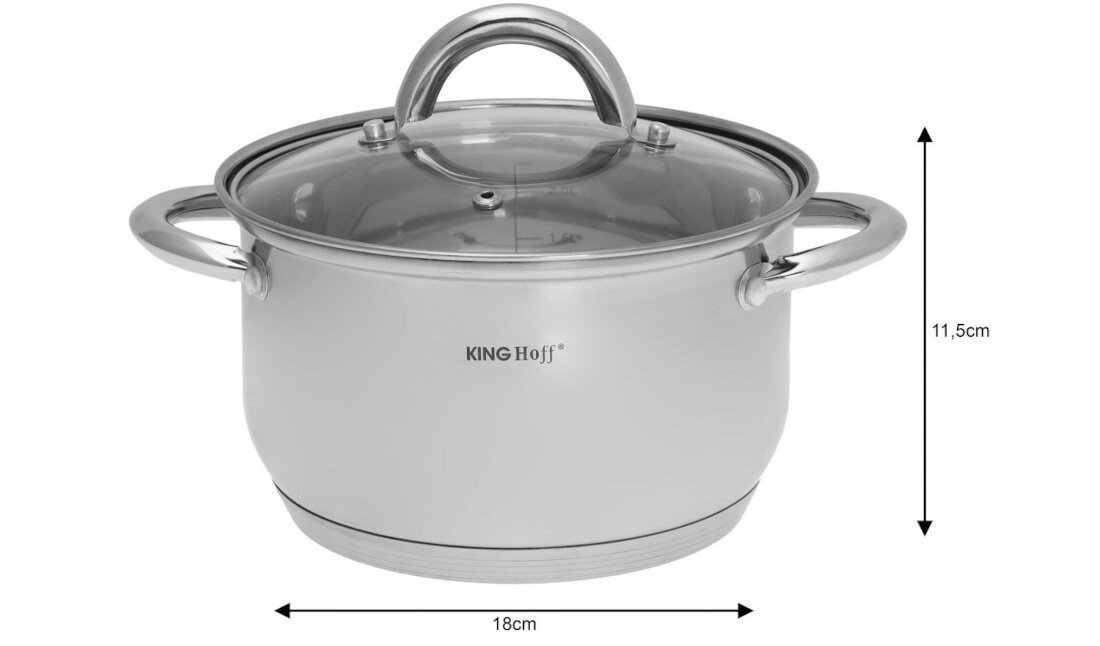 Zestaw garnkow KINGHOFF KH-4447 (6 elementow)