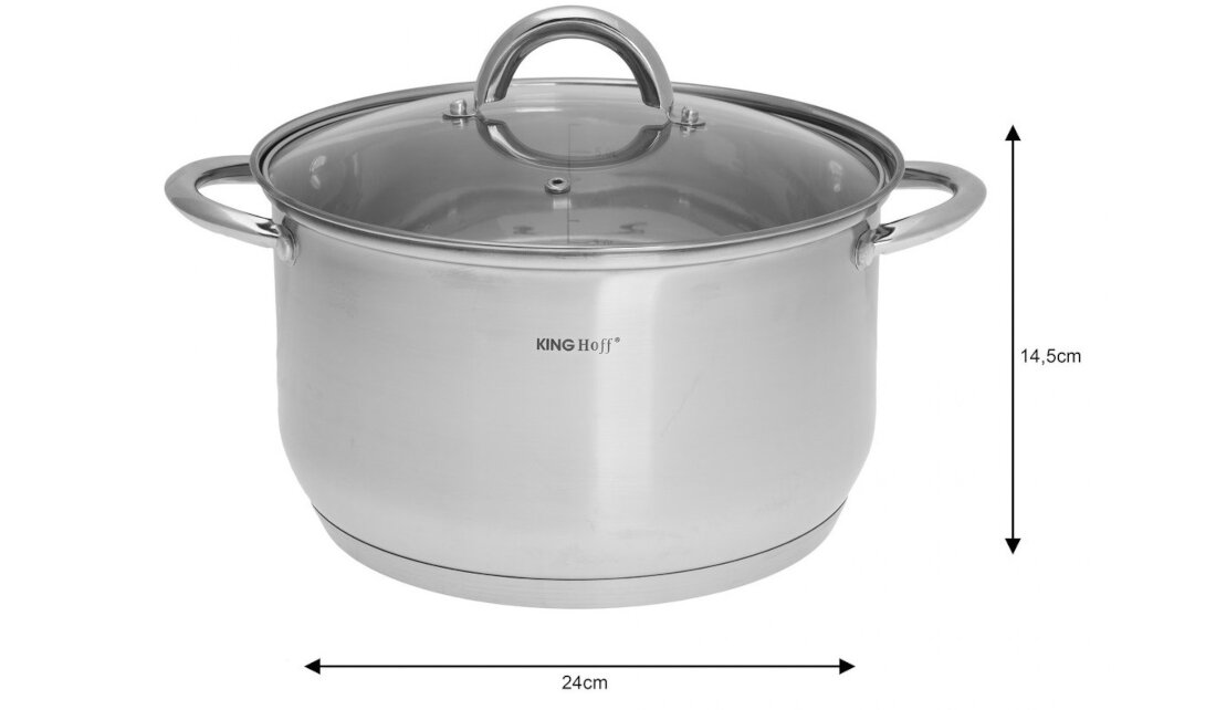 Zestaw garnkow KINGHOFF KH-4447 (6 elementow)