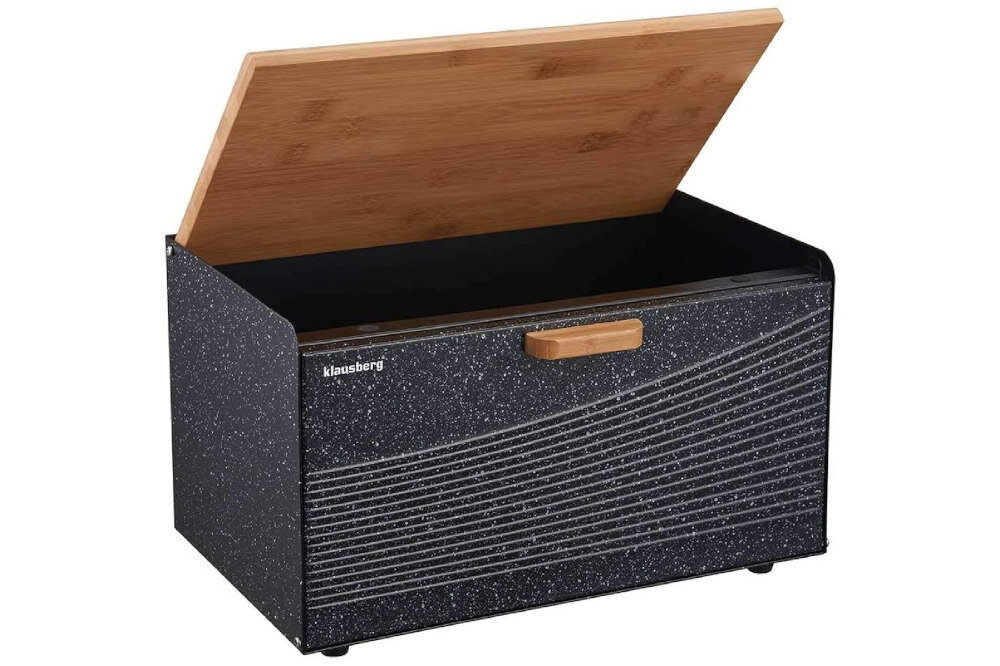 Chlebak KLAUSBERG KB-7464 uzytkowanie wygoda pokrywa otwieranie