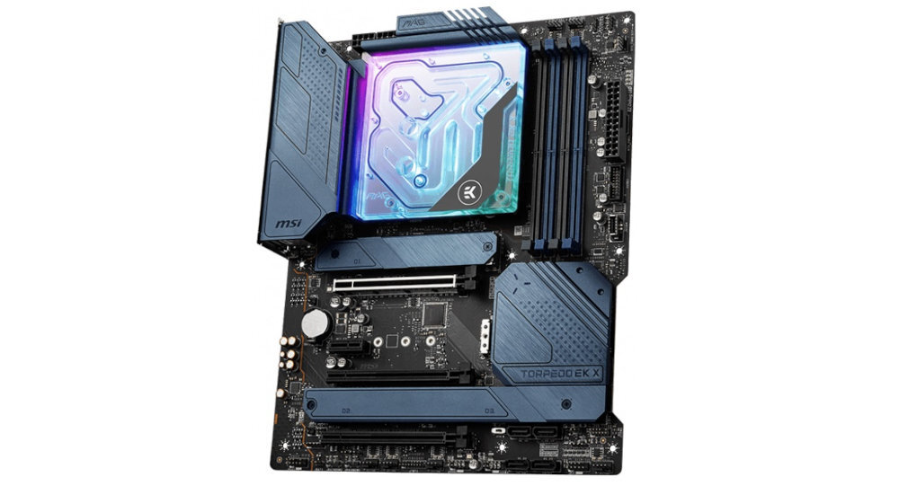Płyta główna MSI Mag Z690 Torpedo EK X oslona konstrukcji portow
