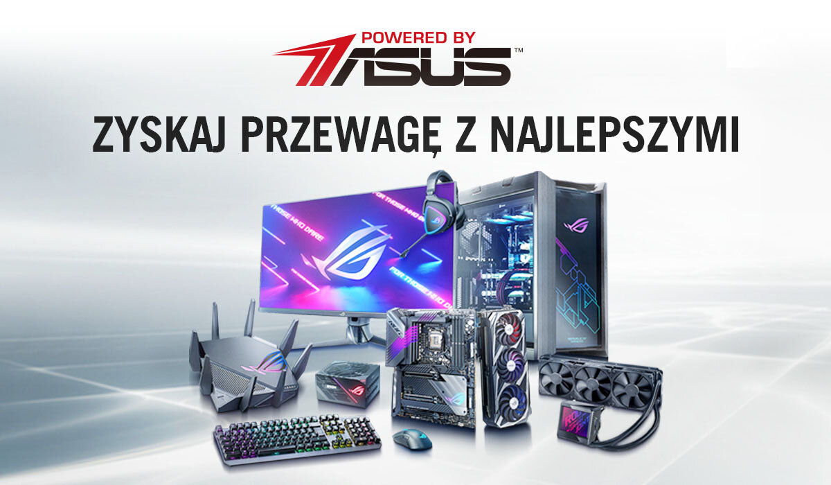 Powered by ASUS wyjatkowe zestawy pc stworzone z doskonalych podzespolow