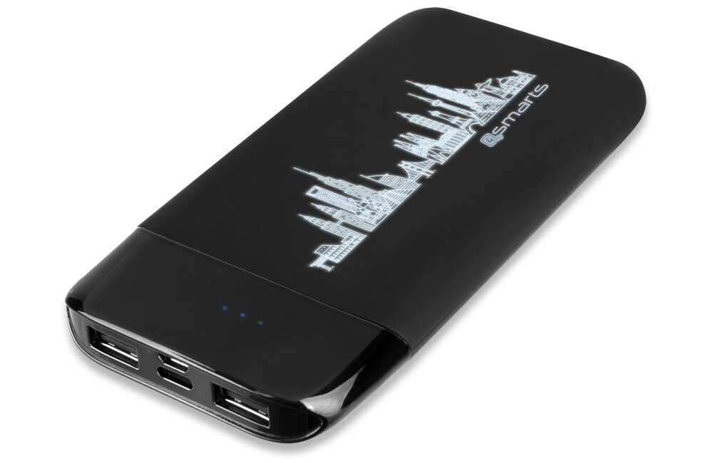Powerbank 4SMARTS VoltHub Travel 8000mAh Czarny łaodwanie bateria
