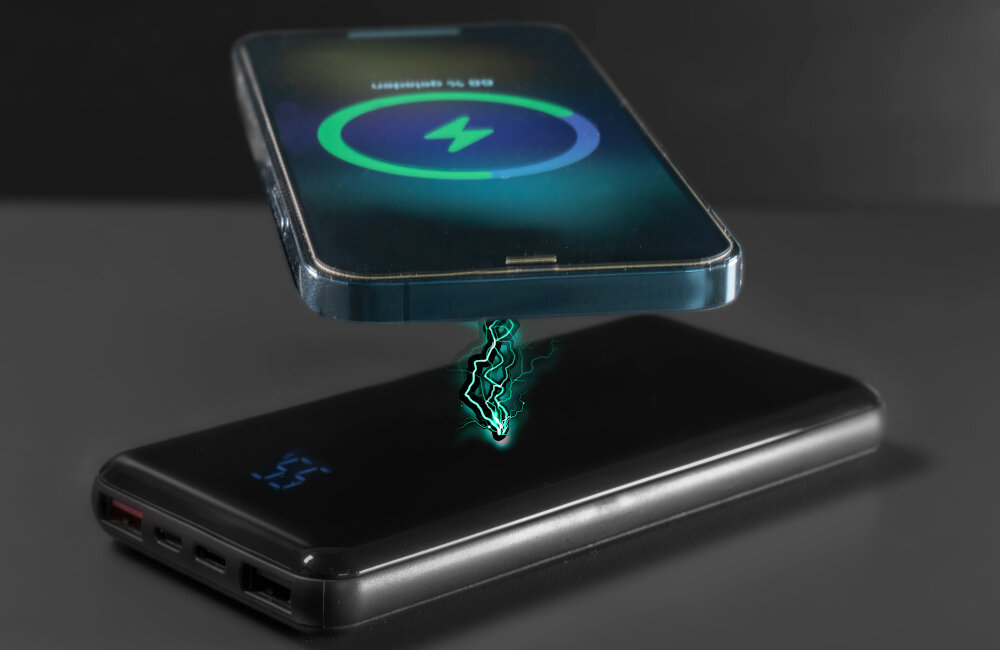 Powerbank 4SMARTS Ultimate 2 10000mAh Czarny bateria wydajność powerbank moc prąd wyjściowy