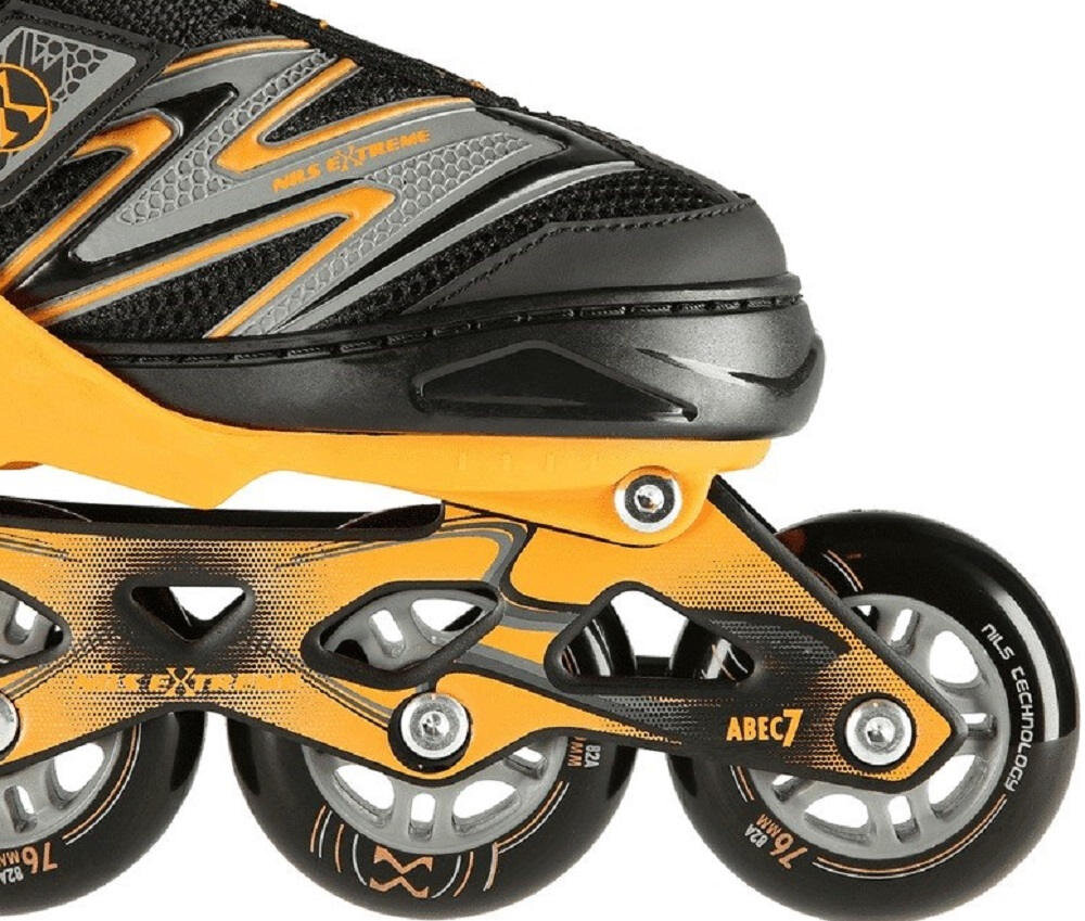 Łyżworolki NILS EXTREME NA11010 (rozmiar 31-34) - miekkie kolka