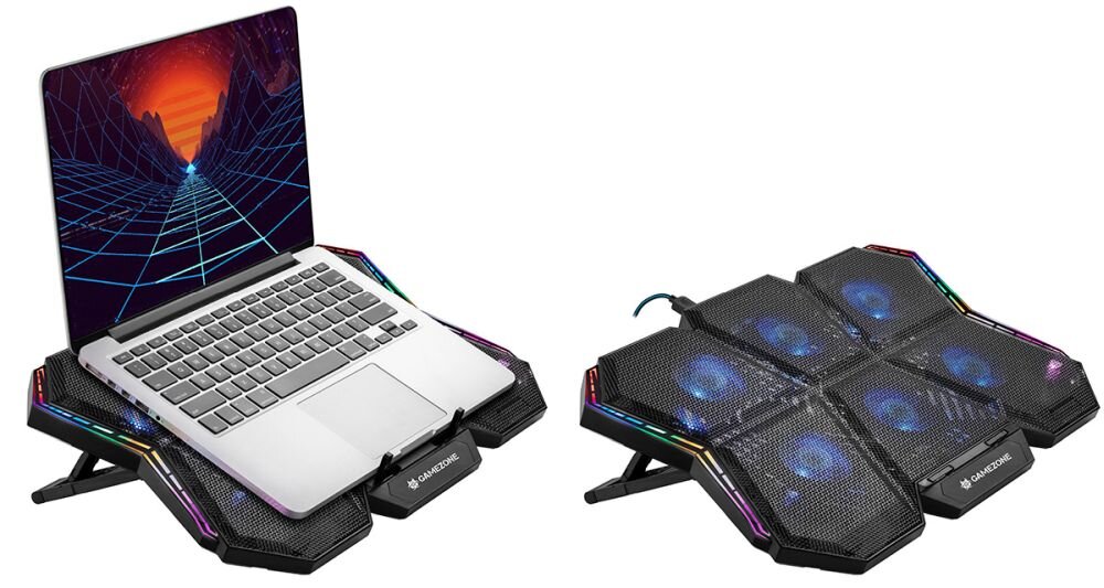 Podstawka chłodząca TRACER Gamezone Streamer laptop granie chłodzenie