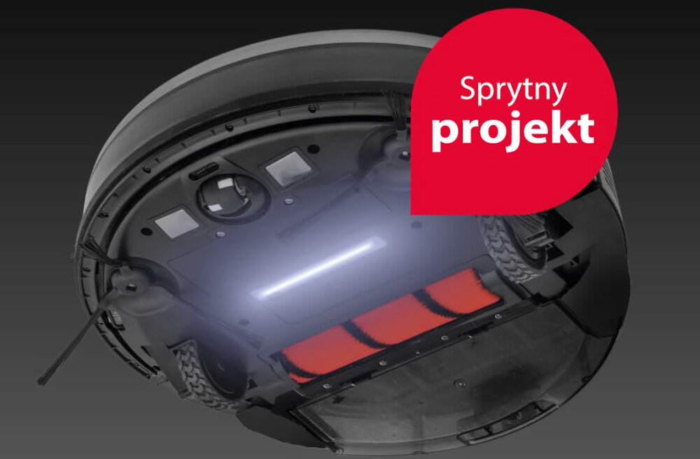 Robot sprzatajacy CONCEPT VR3520 Real Force UVC lampa