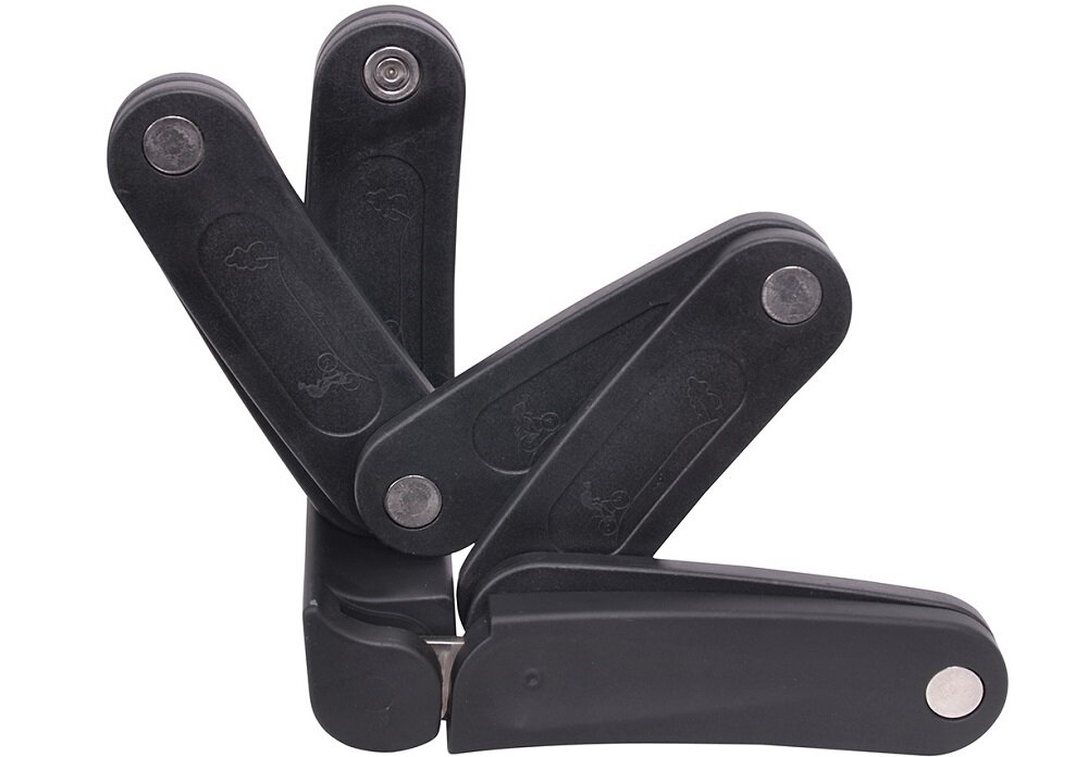 Zapięcie rowerowe URBAN PRIME UP-MAM-EST Folding lock - duza ilosc miejsca 