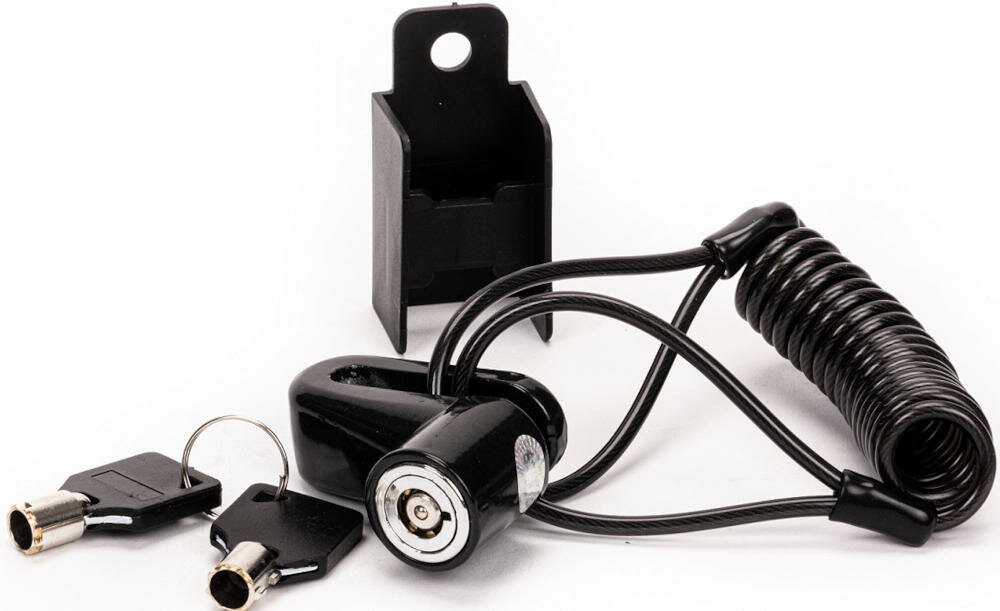 URBAN PRIME blokada antykradzieżowa hamulce tarczowe zapięcie wytrzymałość kradzież skuter rower lekkość łatwe przenoszenie przechowywanie