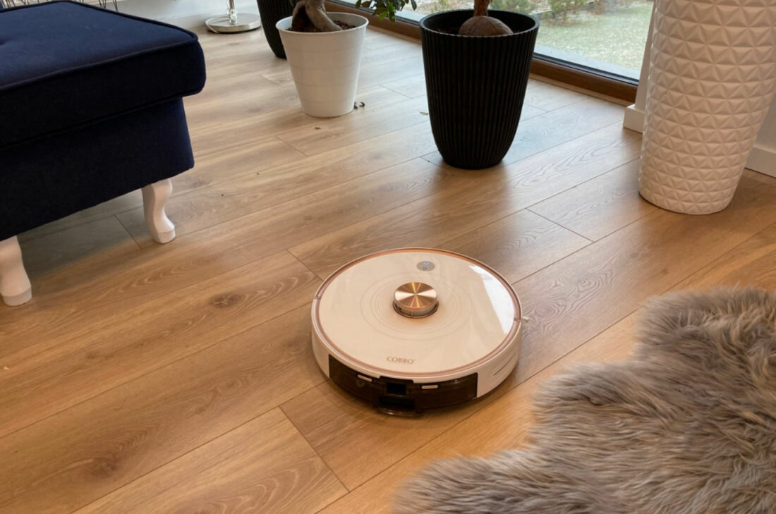 Robot sprzątający COBBO Pro 27 UV Bialy mopowanie
