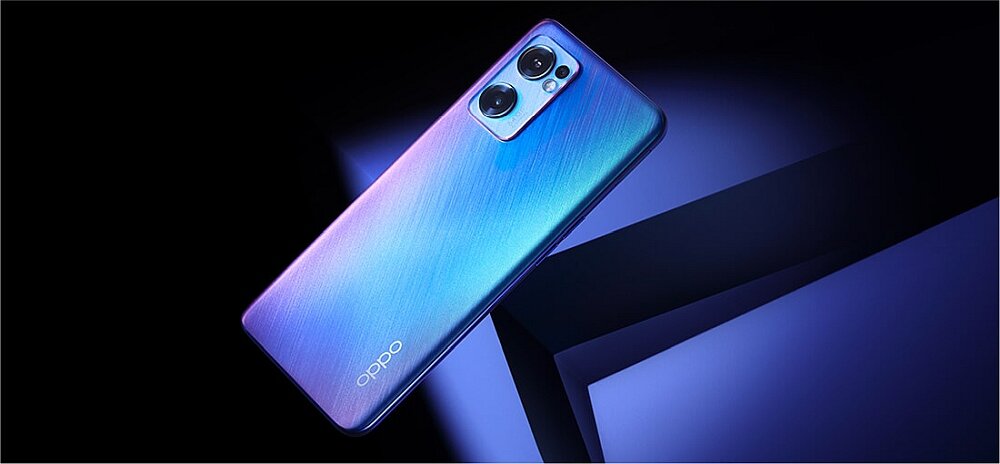 SMARTFON OPPO RENO 7 5G ekran bateria aparat procesor ram pamięć pojemność rozdzielczość zdjęcia filmy opis dane cechy blokady system łączność wifi bluetooth obudowa szkło odporność porty muzyka transfer sieć przekątna matryca waga czujniki