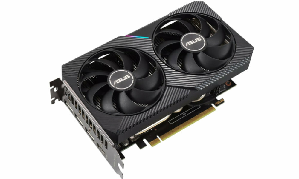 ASUS Dual GeForce RTX3050 OC Edition 8GB skos dol