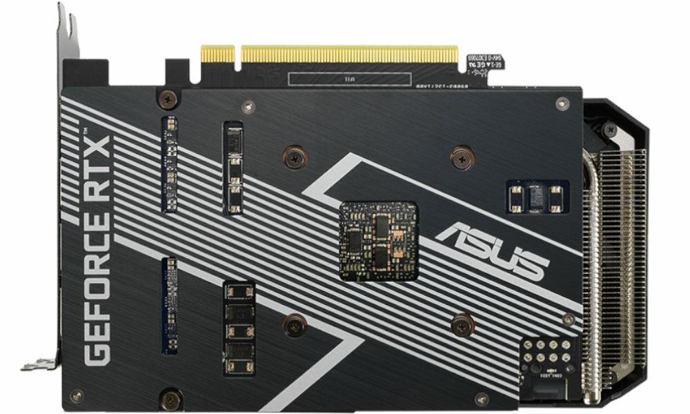 ASUS Dual GeForce RTX3050 OC Edition 8GB tyl
