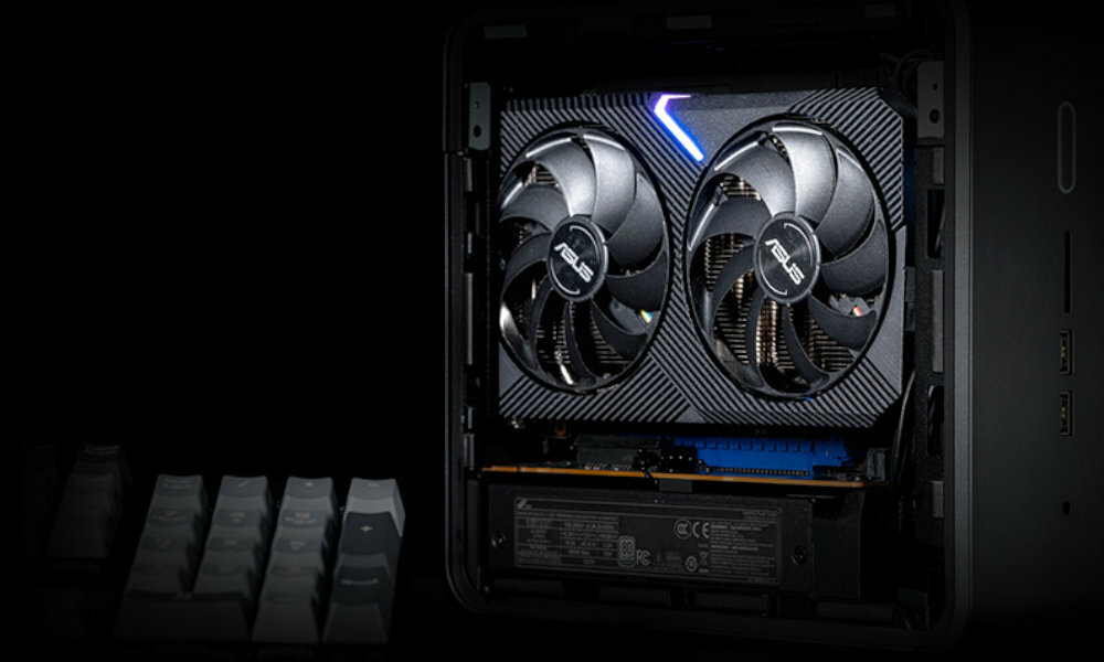 ASUS Dual GeForce RTX3050 OC Edition 8GB wyglad