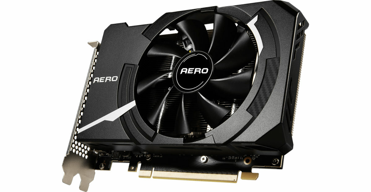 Karta-graficzna-MSI-GeForce-RTX-3050-Aero-ITX-8GB-OC-front-skos