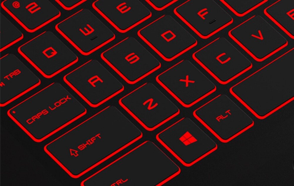 Laptop MSI Katana GF76  Wyjątkowe czerwone podświetlenie