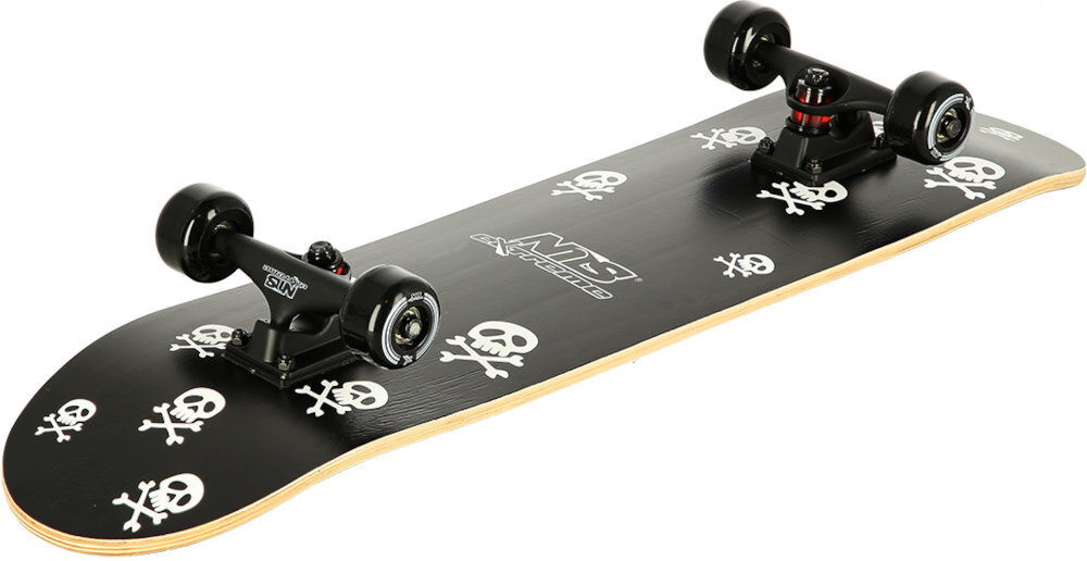 Deskorolka NILS EXTREME CR3108SA Skulls design grafika