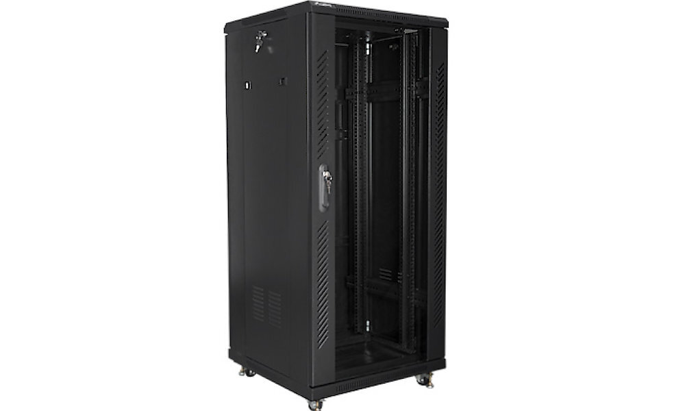 Szafa RACK LANBERG 19 skos lewy