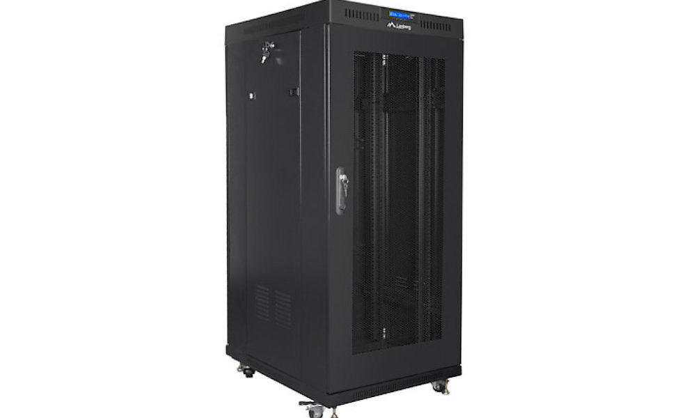 Szafa RACK LANBERG 19 skos lewy