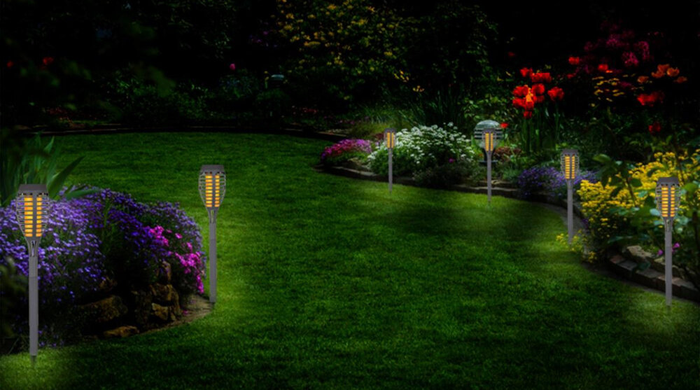Lampa solarna SASKA GARDEN 1039909 5 szt. trwale z wysokiej jakosci tworzyw sztucznych klasa odpornosci IP44 odpornosc na wode i warunki atmosferyczne praca w temperaturach od -20°C do +40°C