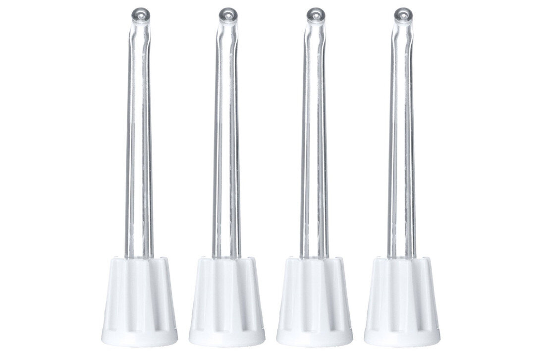 Oryginalna końcówka do irygatora VITAMMY TOW012767 (4 szt.) (Delikatna dla zębów) Skuteczna higiena na lata długotrwałą ochronę jamy ustnej wymiana zalecenia czas wysoka skutecznośc komfort pielęgnacja