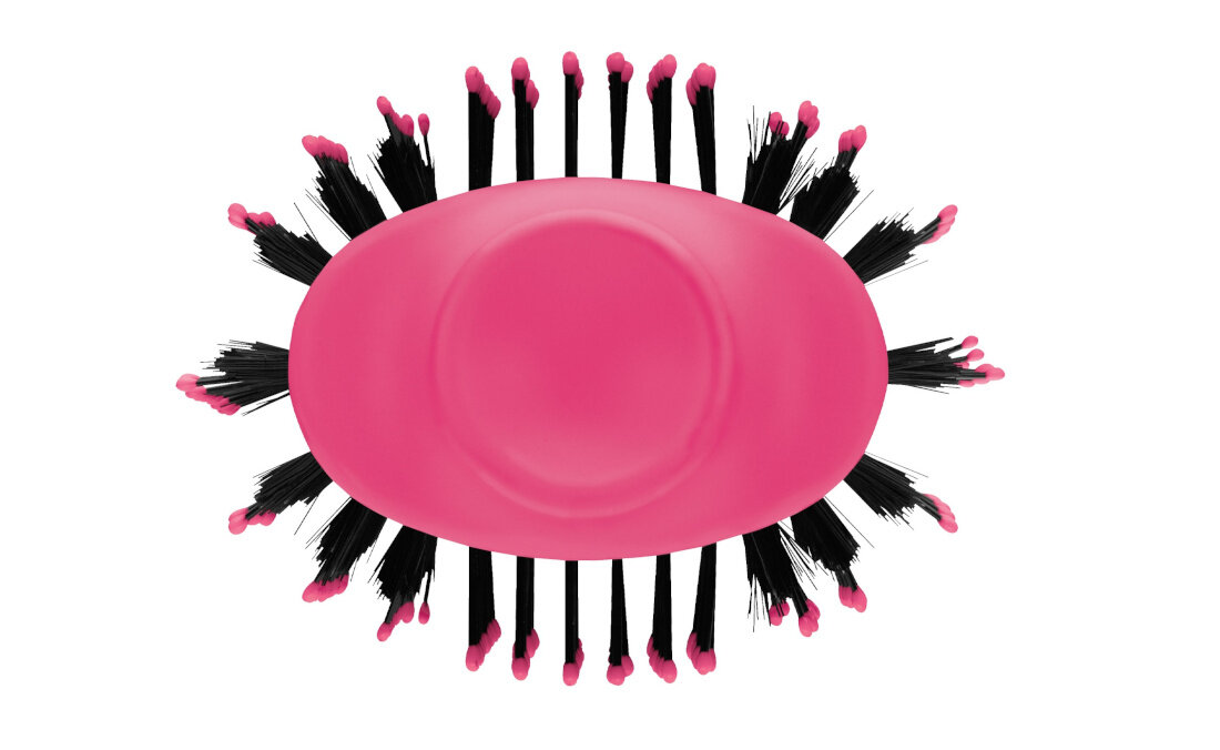 Suszarko-lokowka REVLON One Step RVDR5222E Rozowy Owalna konstrukcja szczotki