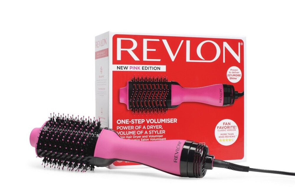 Suszarko-lokowka REVLON One Step RVDR5222E Rozowy zestaw akcesoria komplet wyposazenie