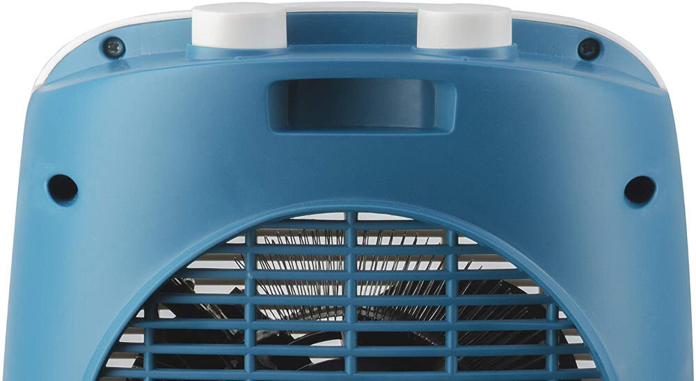Termowentylator OLIMPIA SPLENDID Caldo Relax trzy tryby użytkowania zimne ciepłe gorące powietrze wszechstronny przez cały rok dwa poziomy mocy dostosowanie intensywności nawiewu praktyczny uchwyt łatwe przenoszenie termostat pokojowy i bezpieczeństwa odpowiednia bezpieczna temperatura
