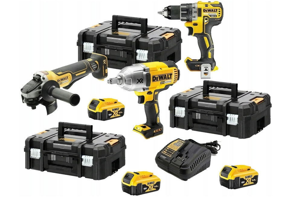 Zestaw elektronarzędzi DEWALT Combo DCKM009 energia napięcie znamionowe elektronarzędzie